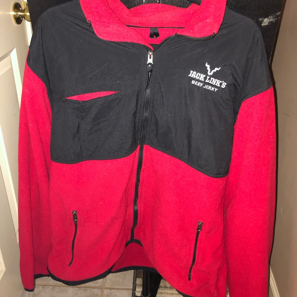 Jack links beef jerky fleece jacket